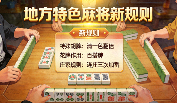 地方特色麻将新规则游戏画面
