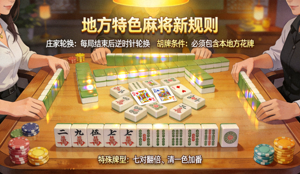 地方特色麻将新规则游戏画面